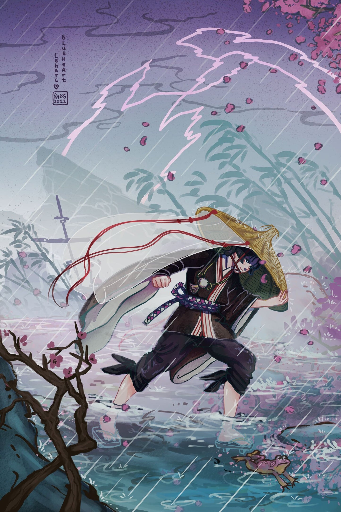 Genshin Impact Japanese Paintings • FINE ART PRINT • Posters