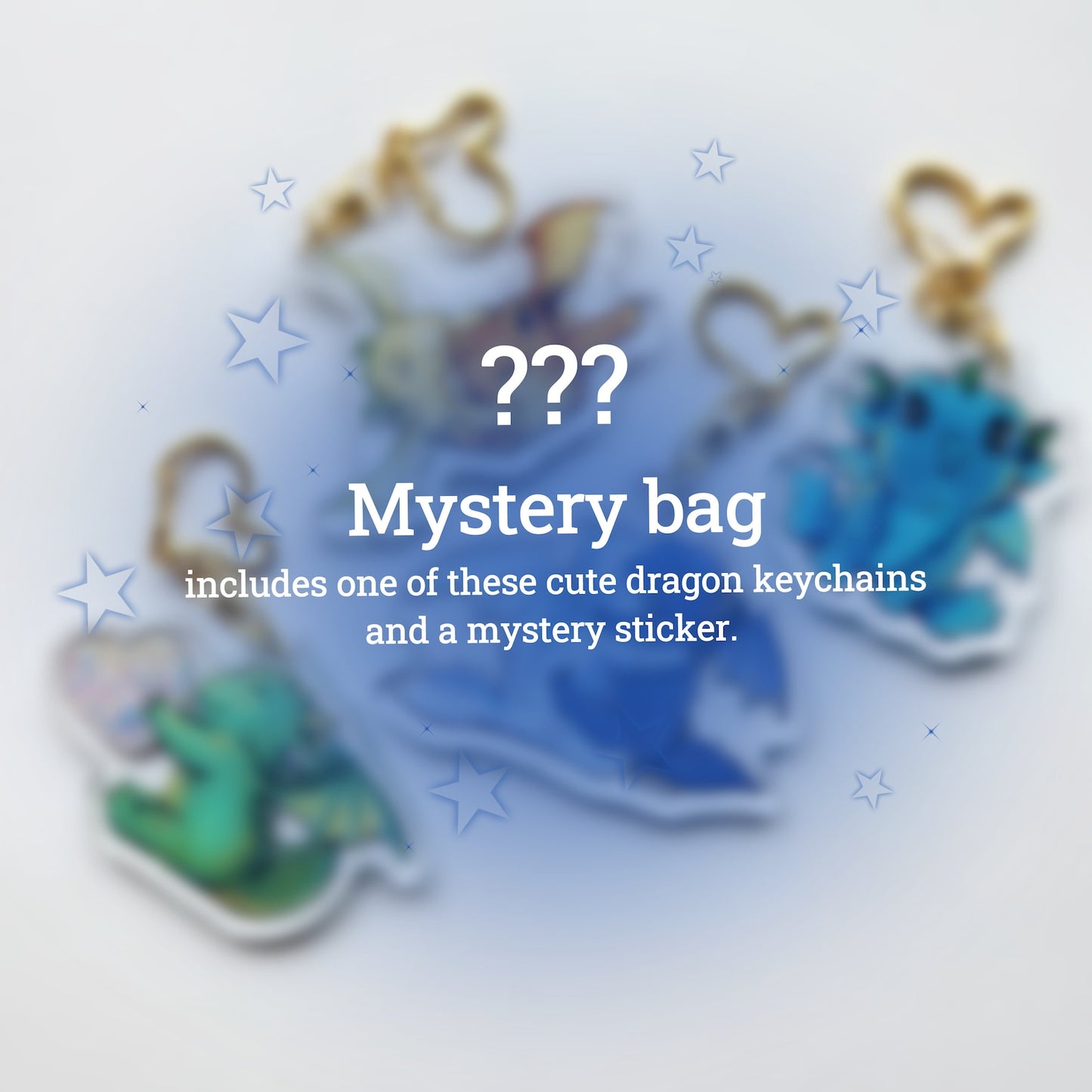 Cute Dragon keychains • Fantasy Accessories