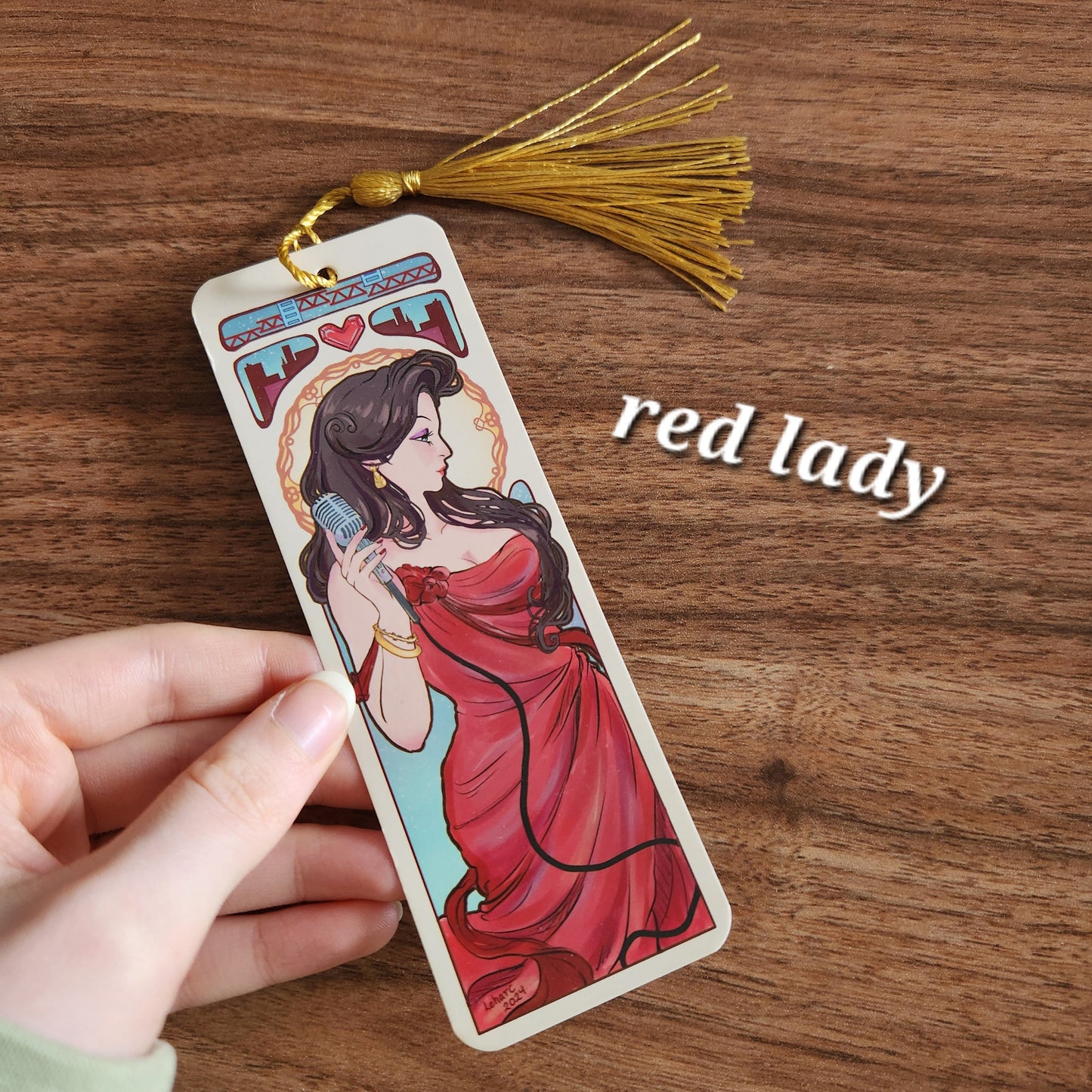 Bookmarks • Art Nouveau • Elegant Woman and Man • Vintage Style