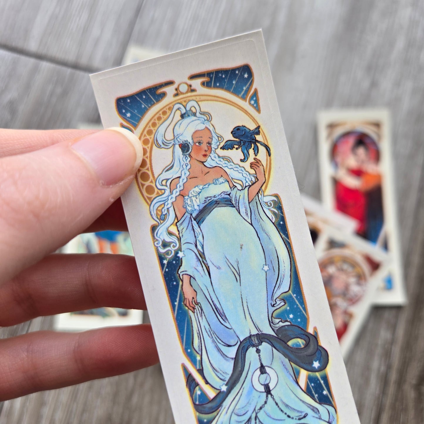 Art Nouveau Characters • Elegant Elements • Stickers