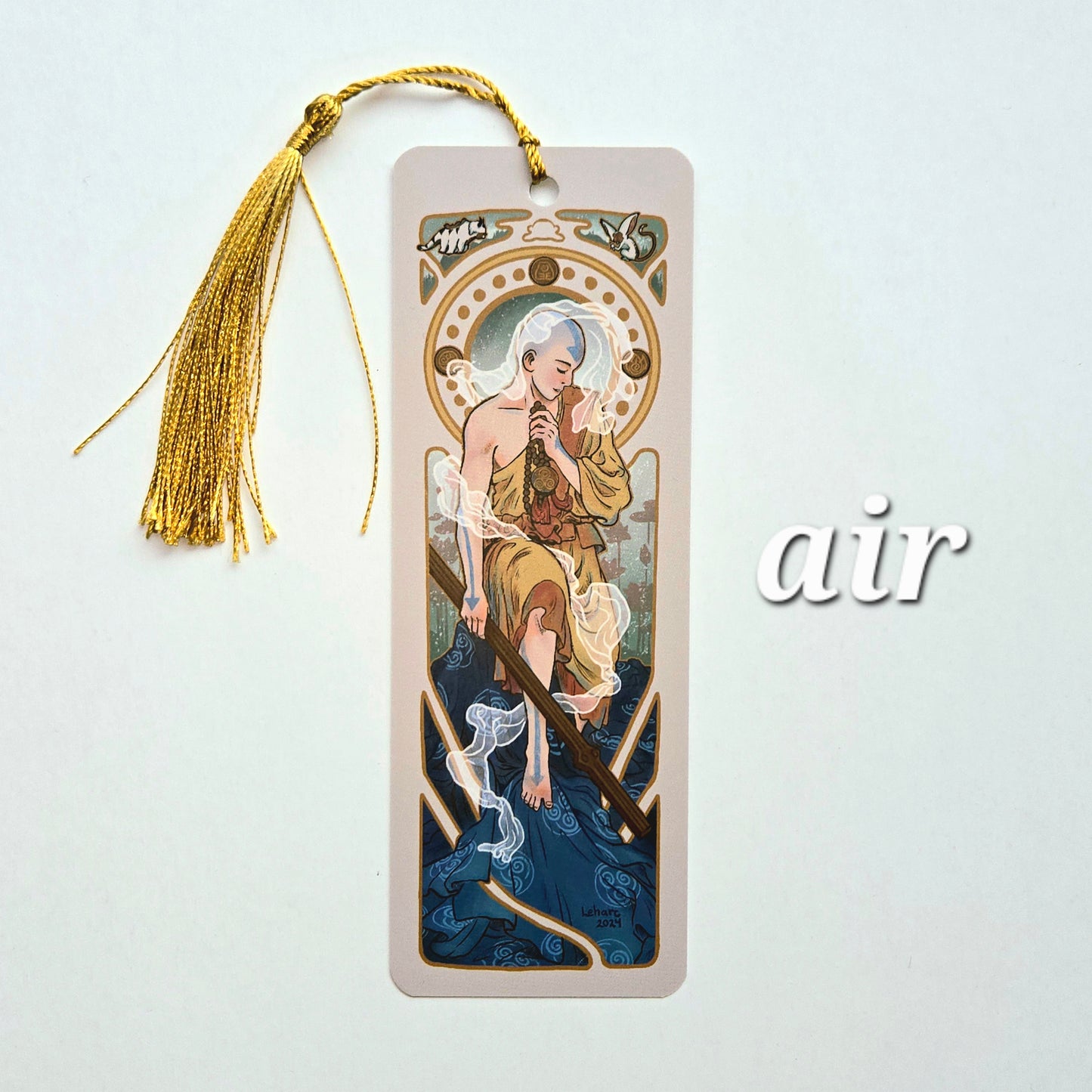 Bookmarks •  Art Nouveau Elegant Elements