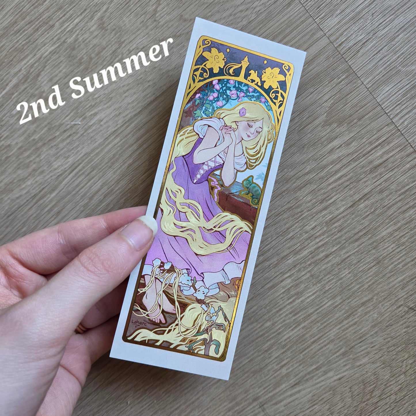 Golden Bookmarks • Four Seasons Princesses • Art Nouveau Fairy Tale